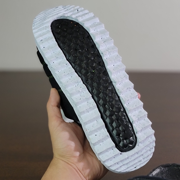 NIKE Asuna SE Crater Slide Limited Black White New - Picture 11 of 12